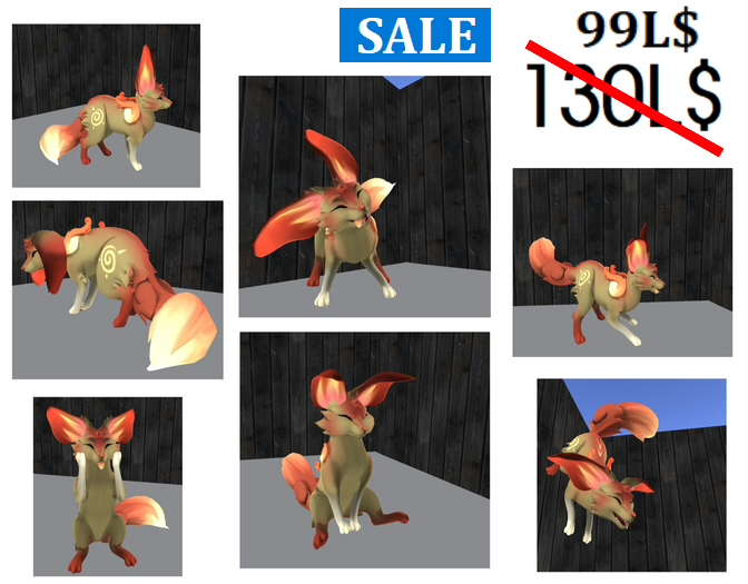 Second Life Marketplace {NB} Spirit Fennec Texture Applier (ADD+Touch