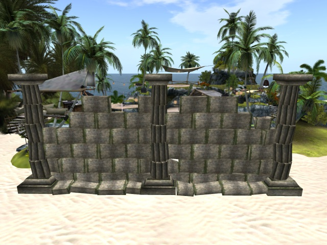 stone  wall  (2 prims)