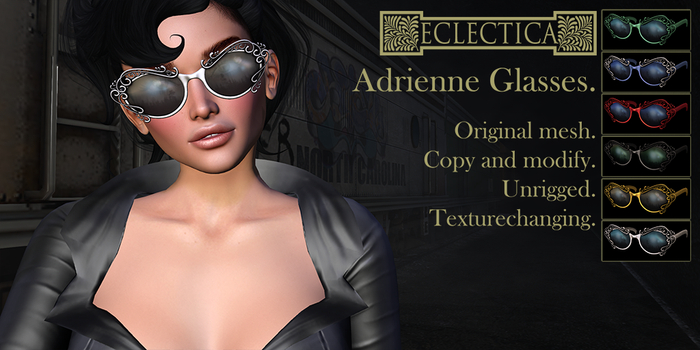 Eclectica Adrienne Gothic Glasses