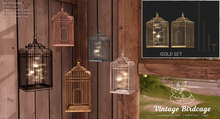 +Half-Deer+ Vintage Birdcage Set [Gold]