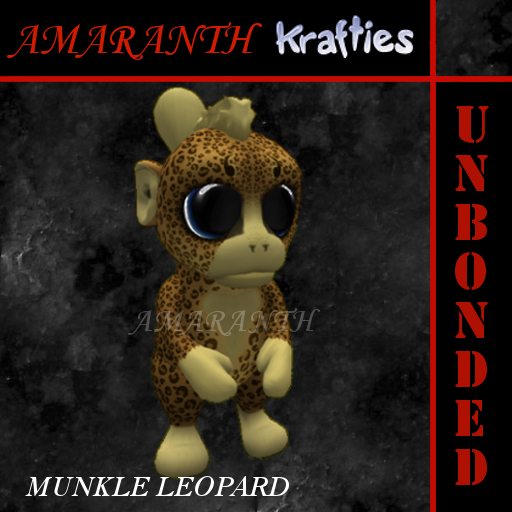 KRAFTIES Unbonded Munkle(Leopard) (Vampire) +33 (0/5/3/3/5/11/3/3)