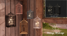 +Half-Deer+ Vintage Birdcage Set [Black]