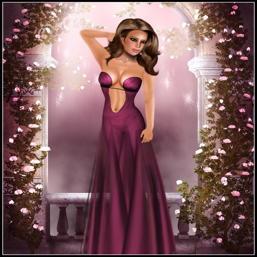 Sinful Rose Formal Dress by Rock Me Amadeus