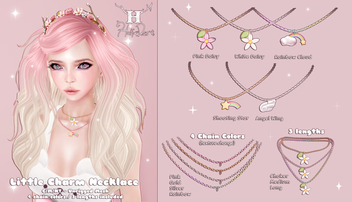 +Half-Deer+ Little Charm Necklace [FATPACK]