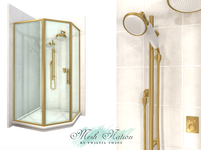 * Mesh Nation * FULL PERMISSIONS Clara Shower