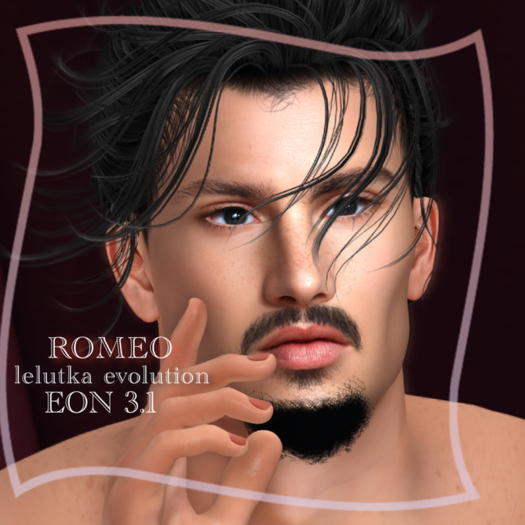 BLACK CHARM - ROMEO SHAPE for LELUTKA EON 3.1