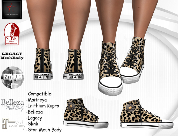 Chuck's Shoe Cheetah 