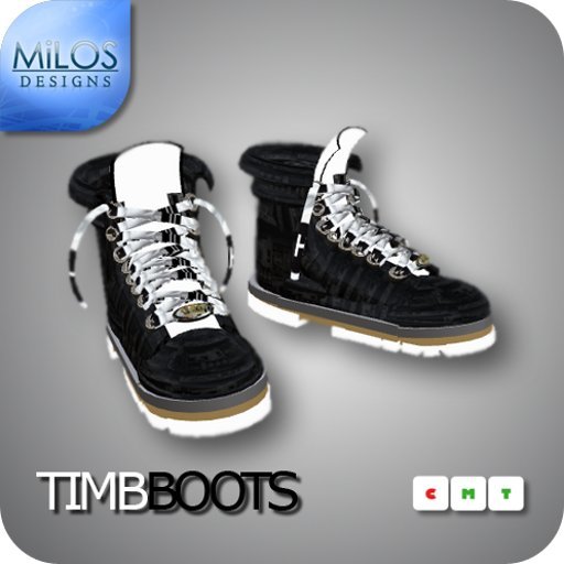 MiLOS Timb Boots - B&W - Male