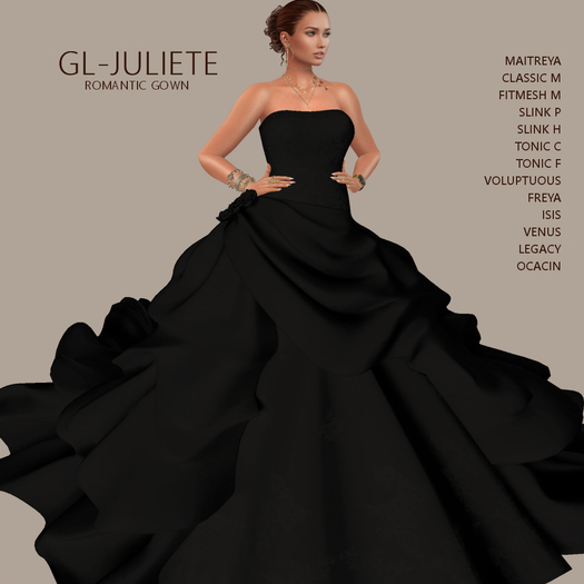G.L.-Juliete - Black 