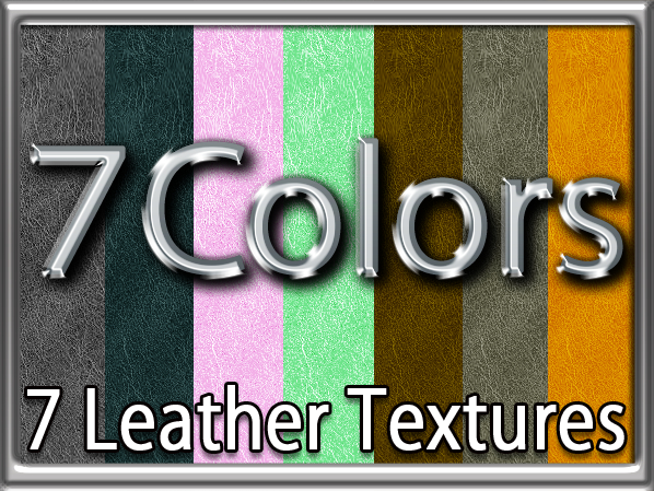 Zoy Texture [ Leather Wrinkle 04 ] Seamless - 7 Colors
