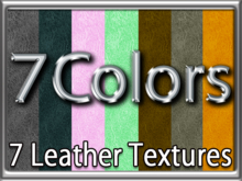 Zoy Texture [ Leather Wrinkle 04 ] Seamless - 7 Colors