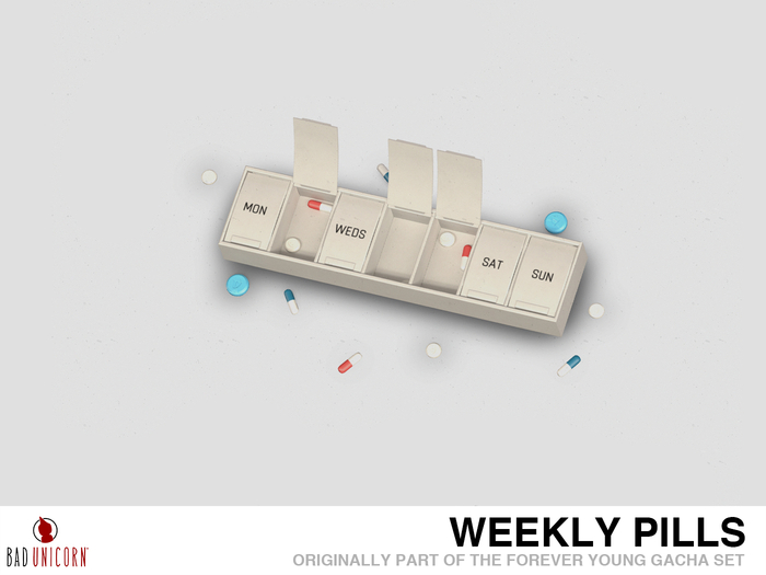 Weekly Pills (Previously - Forever Young Gacha Set)