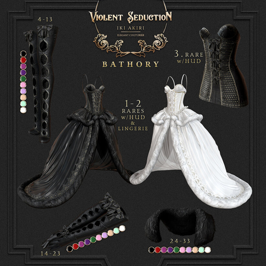 Violent Seduction - Bathory Boots (Pink)