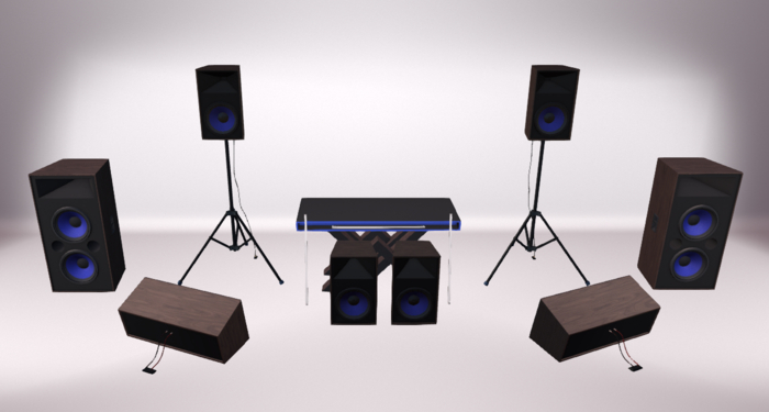 Full Blue Set(drop & click)