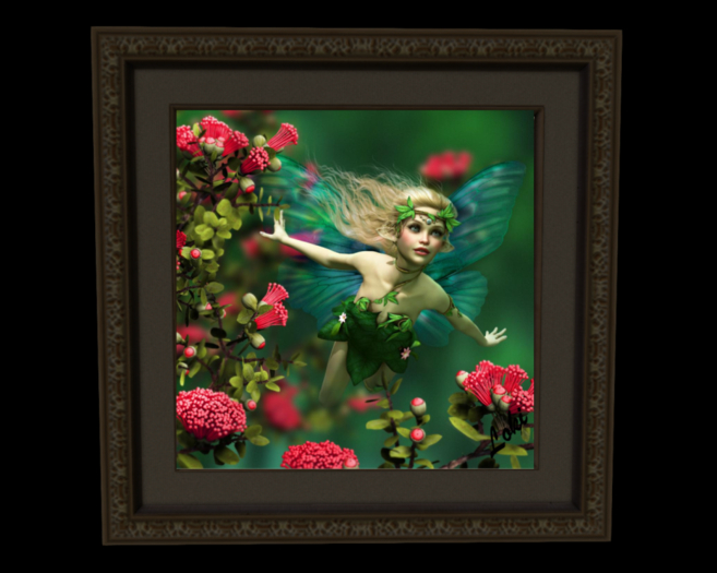 Green Fairy Art