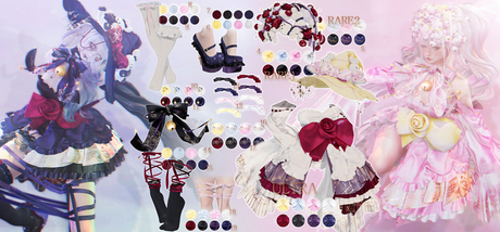 Medicom Kubrick : Magical + Lunatic + Royal + 7stail Rabbit 4 set
