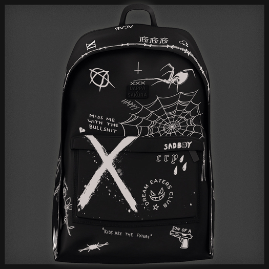 DAPPAxSakura - Backpack - Black