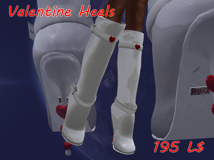 Valentine Heels - white By Carprica