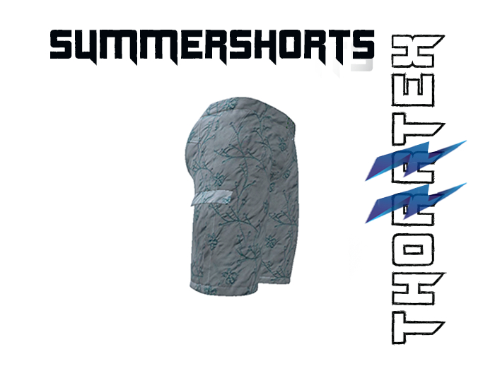 Thorrtex Shorts Blue Springtime