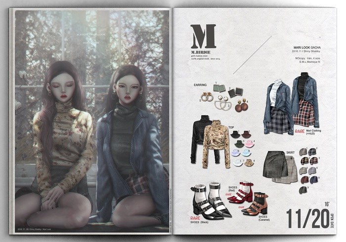 `M.BIRDIE / Mari Look.Top2 Maitreya