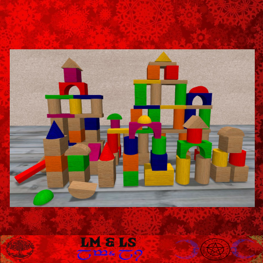 Decorative wooden block V1(Valentine's Day promo)