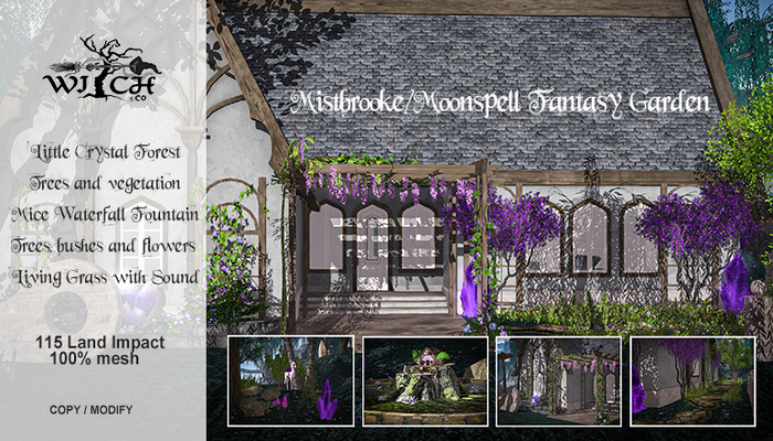 W&CO. Mistbrooke/Moonspell Fantasy Garden (boxed)