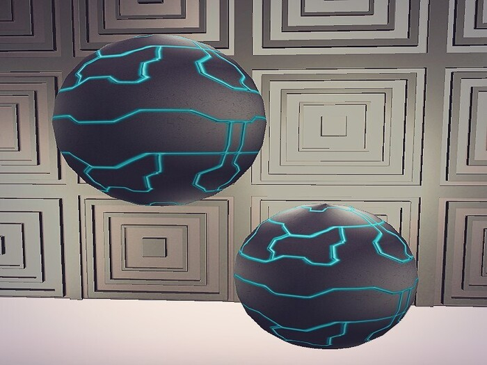 SYFY Floating Orb Blue/Black