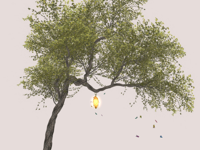 butterfly Tree Mesh 