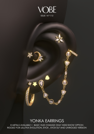 VOBE - Yonka Earrings Fatpack