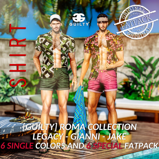 GUILTY 060 Roma Shirt FATPACK