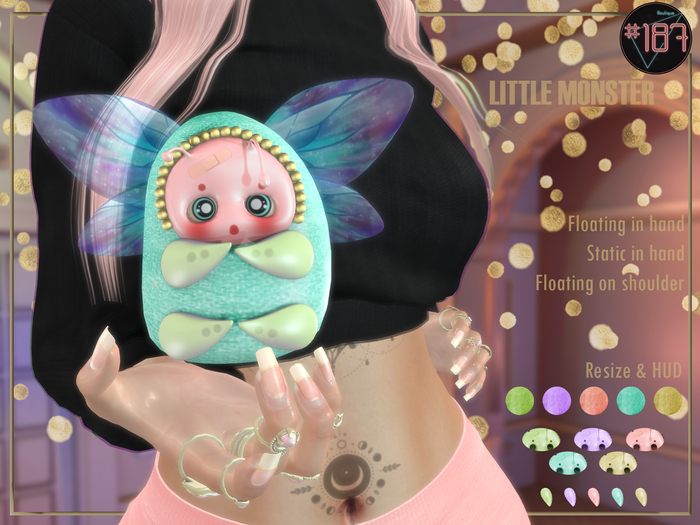 #187# Little Monster *Holding*