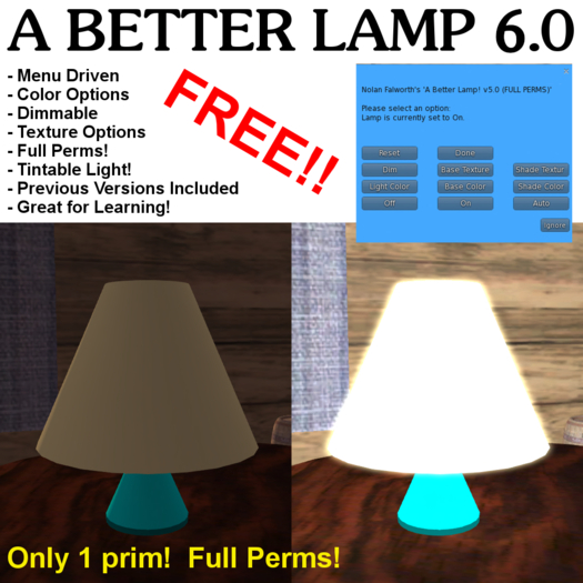 A Better Lamp! v5.0 (BOXED - FULL PERMS!)