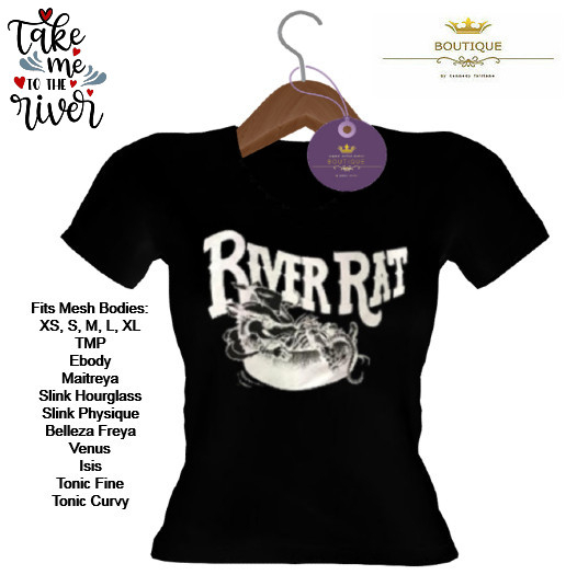 Women's T-Shirt RIVER RAT (Boxed)