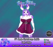 ~FF~ Annie Christmas Outfit BlueWhite