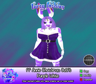 ~FF~ Annie Christmas Outfit BlueWhite
