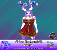 ~FF~ Annie Christmas Outfit BlueWhite