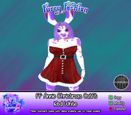 ~FF~ Annie Christmas Outfit BlueWhite