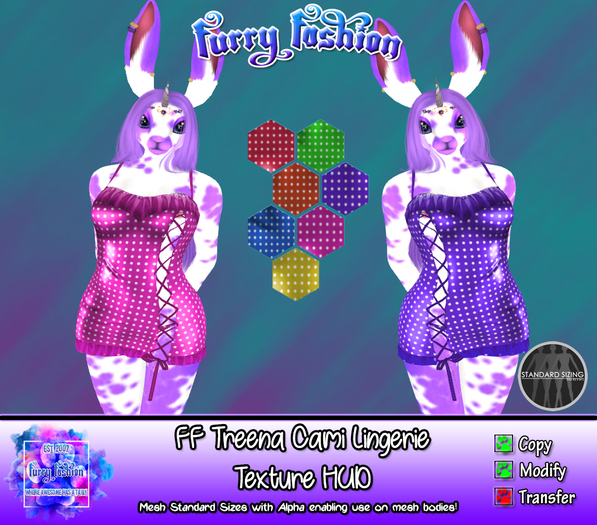 ~FF~ Treena Cami Lingerie Demo