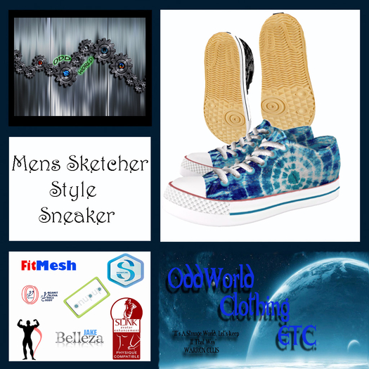 OCE - Blue Ring Sneaker