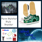 OCE - Green Spiral Sneaker