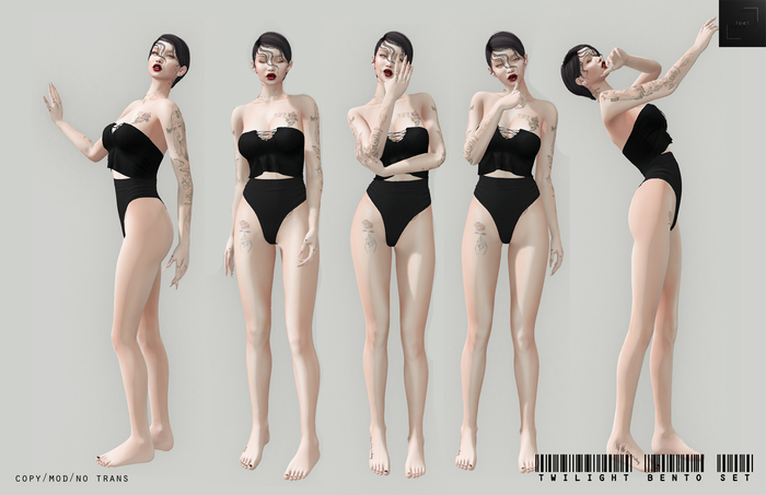 loel - Twilight Bento Pose SET
