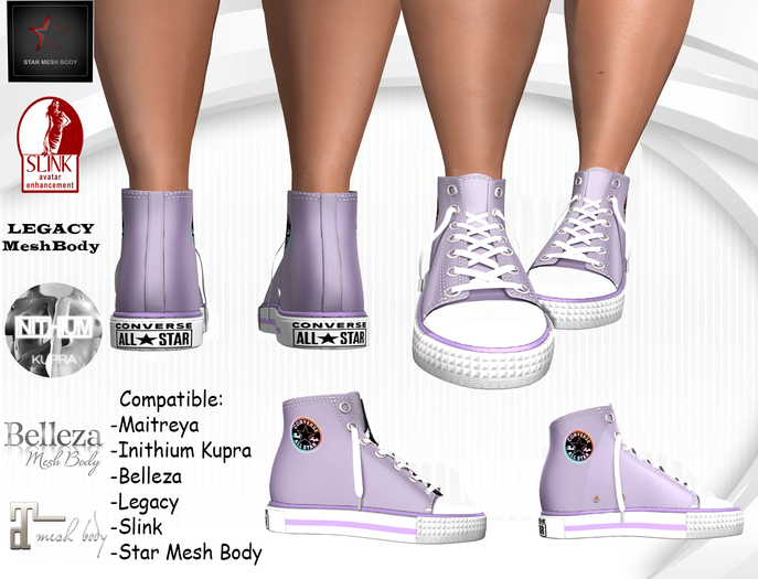 Chuck's Shoe Classic Lilac