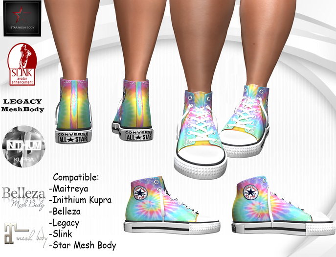 Chuck's Shoe Tye Dye