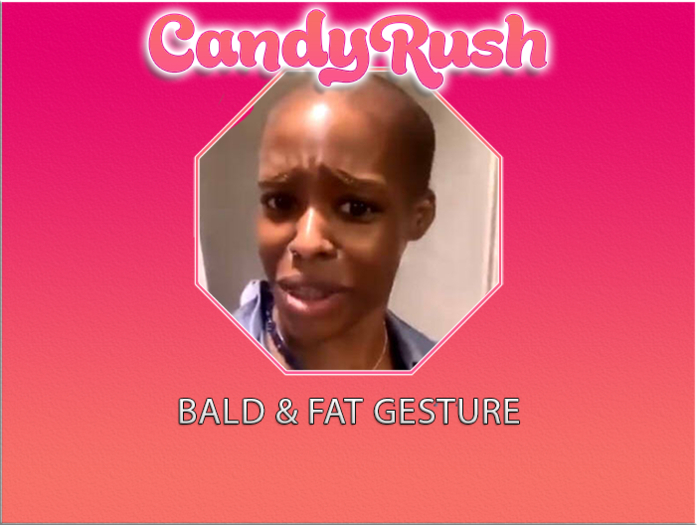 {CR} Azealia banks bald head