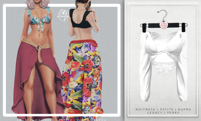 [Aleutia] Shae Top - White