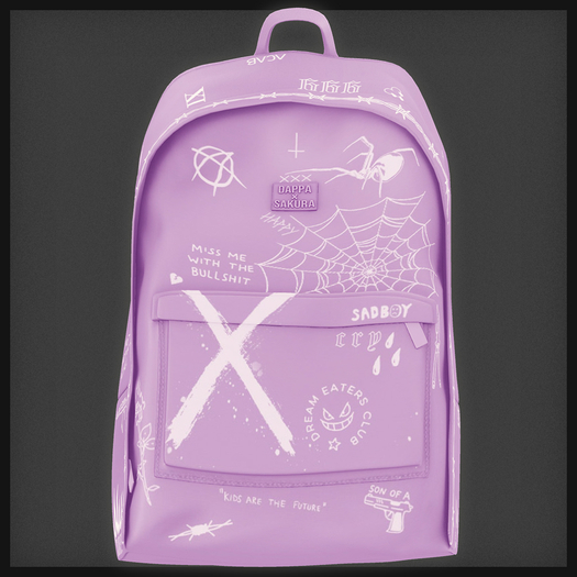 DAPPAxSakura - Backpack - Lilac