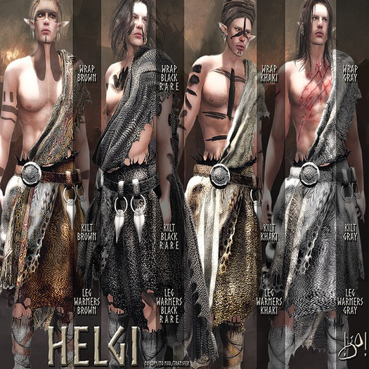 !gO! Helgi - legwarmers - khaki