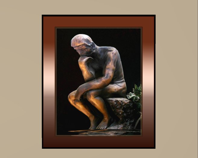 Thinker in Bronze