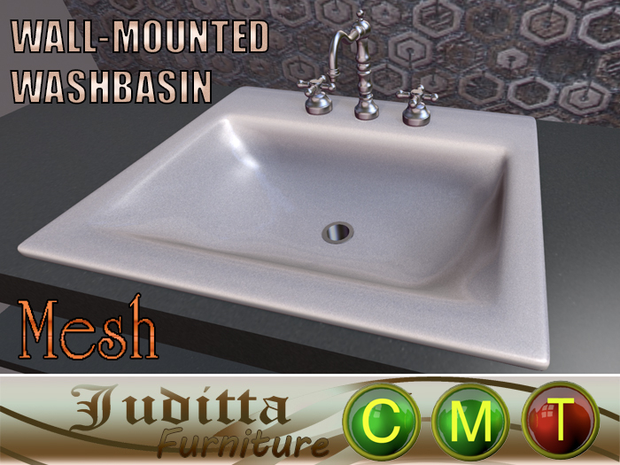 WALL-MOUNTED WASHBASIN