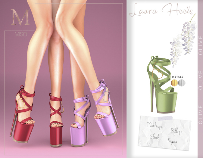 MISO - Laura Heels [Olive]